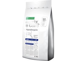 NATURE'S PROTECTION SUPERIOR CARE droog graanvrij voer voor volwassen gevoelige honden van alle rassen met zalm 10kg.