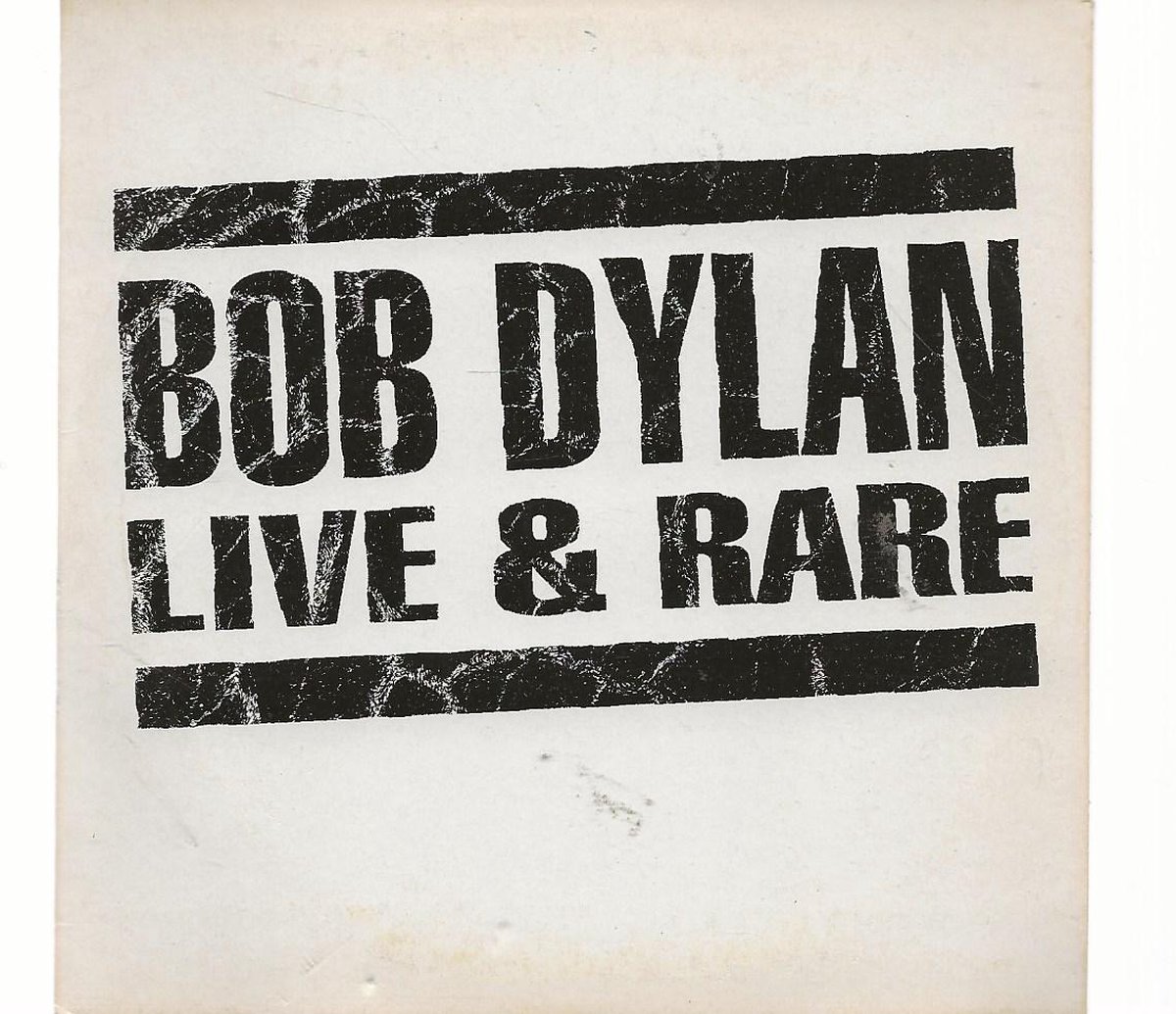 BOB DYLAN LIVE & RARE 4 track cd
