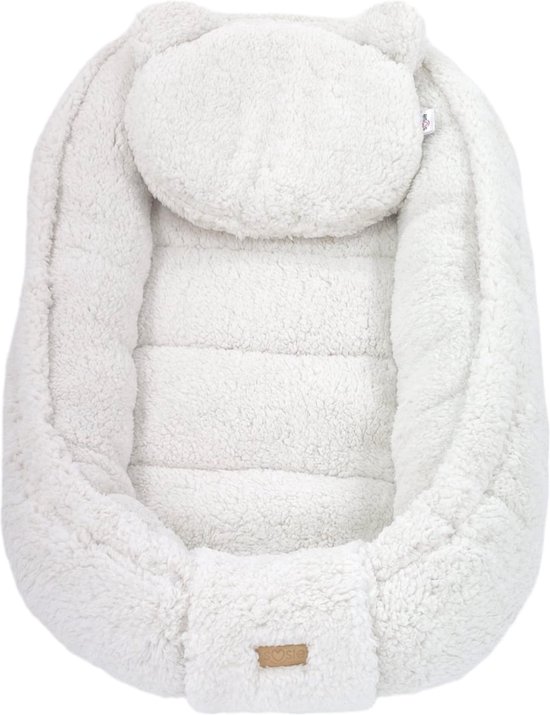 Soosie - Nid de Bébé - Nid de bébé - Doux et sûr - Katoen Teddy double face
