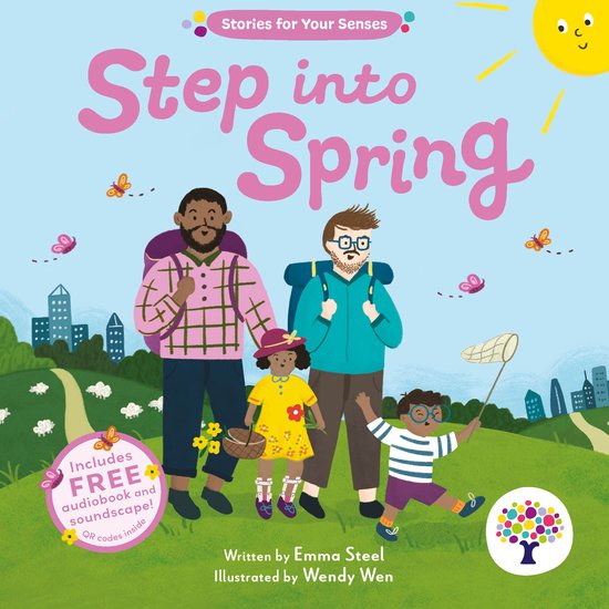 Stories for your Senses- Step into Spring - cover