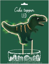 Prehistorie met diverse dinosauriërs van Studio POPPY op canvas, behang
