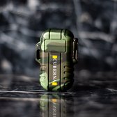 Briquet Plasma Électrique Imperméable Cuberna USB Rechargeable Camouflage