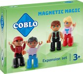 Coblo Uitbreidingsset - 4x Magnetisch speelgoed Poppetjes - Montessori speelgoed - STEM speelgoed - Cadeau kind - Speelgoed 3 jaar t/m 12 jaar