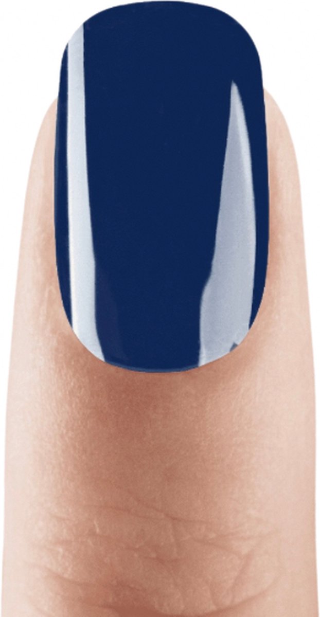 Rubor gel nagel sticker- dark blue - gellak nagellak - manicure - gelnagellak - gel voor thuis - blijft tot 3 weken - blauw