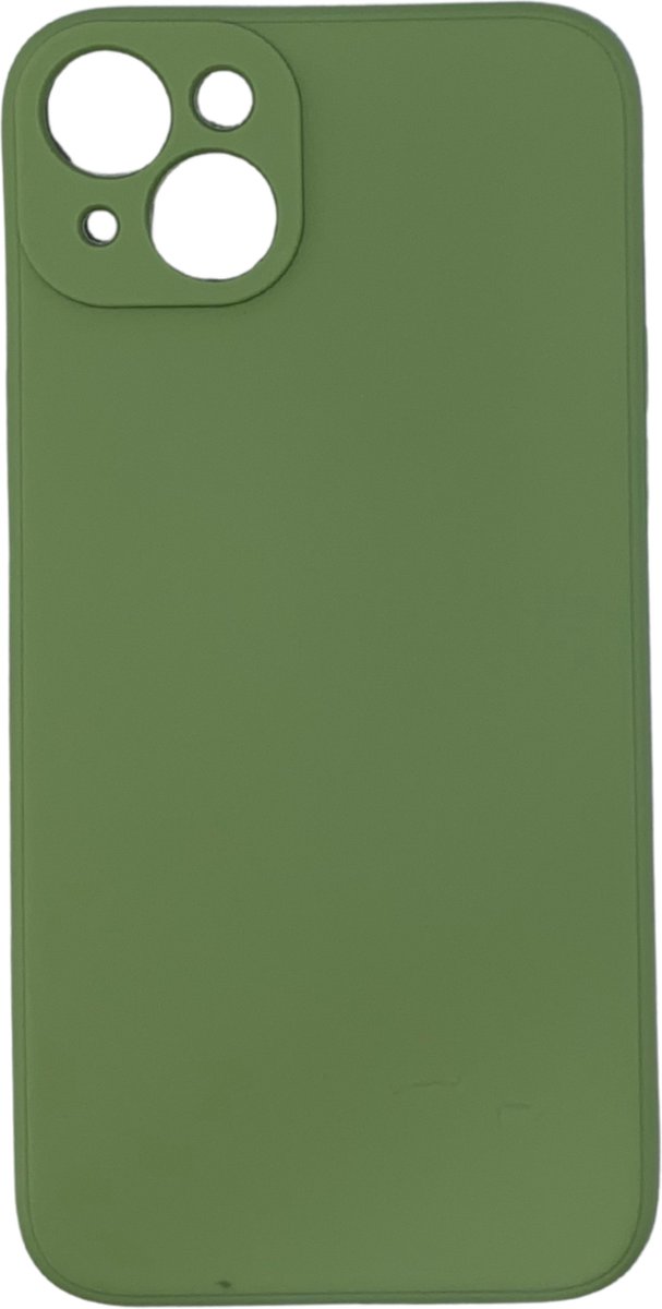 Smartphonehoesje - telefoonhoesje - geschikt voor iPhone 13 Mini - lichtgroen - flexibel