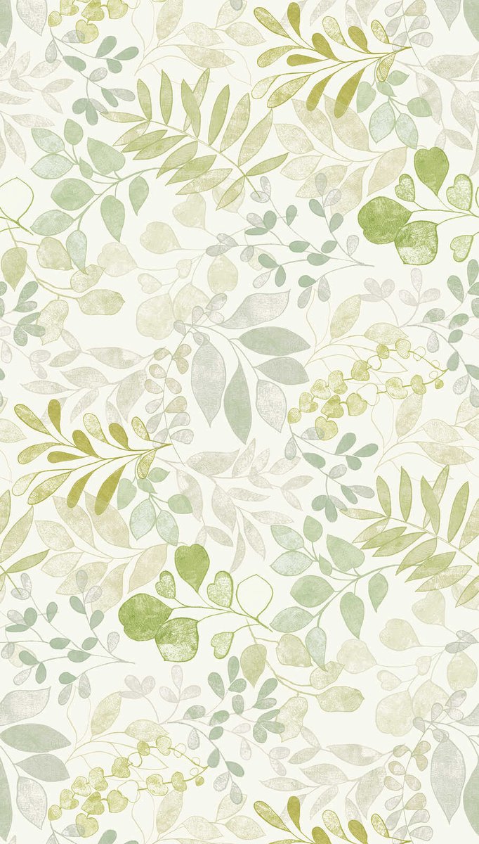 AQUAREL BLOEMEN FOTOBEHANG | Herhaalbaar Patroon - 1,59 x 2,80 meter - A.S. Création Aquarell Dreams