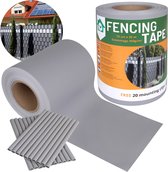 Brise-Vue En Pvc Avec 30 Clips De Fixation 450 G-M² Anthracite 19 Cm X Brise-Vue En Pvc Avec 30 Clips De Fixation 450 G-M² Anthracite 19 Cm X