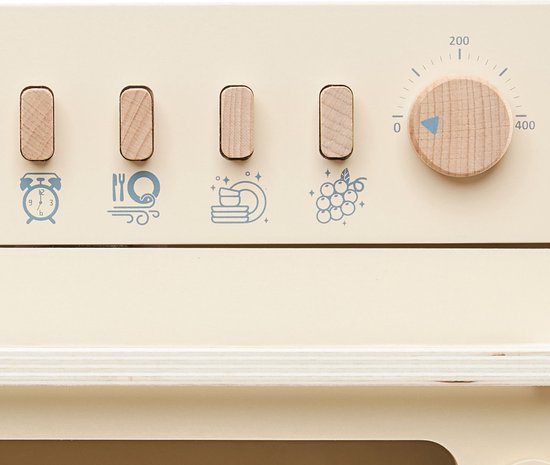 Lave-vaisselle en bois pour enfants - Jouet de cuisine