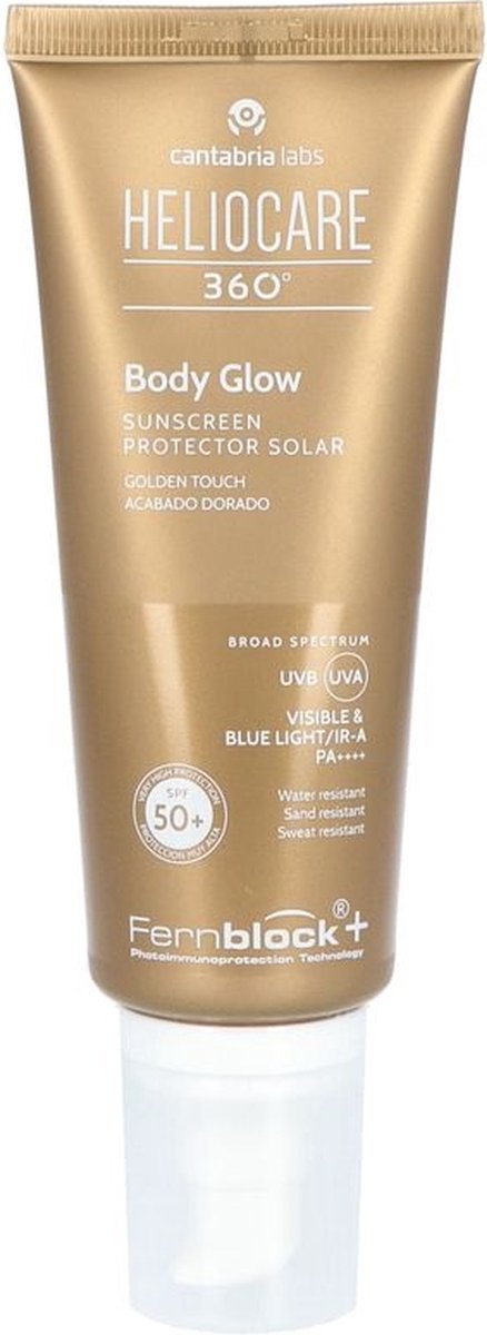 Goedkoopste Heliocare 360° Body Glow Spf50 Tube 100ml