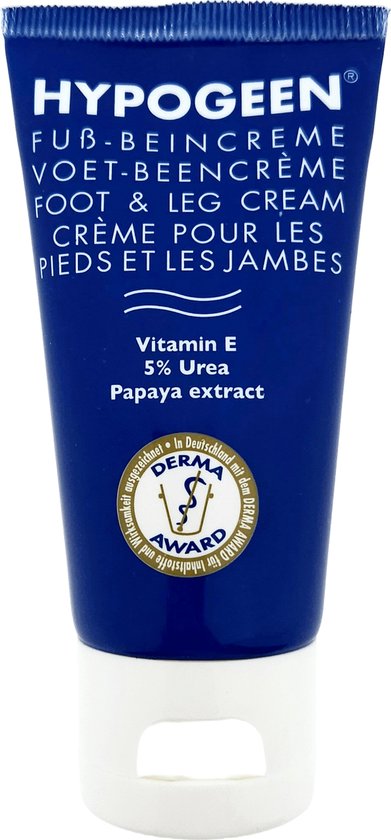 Hypogeen voet- & beencrème – 5% ureum – 50 ml