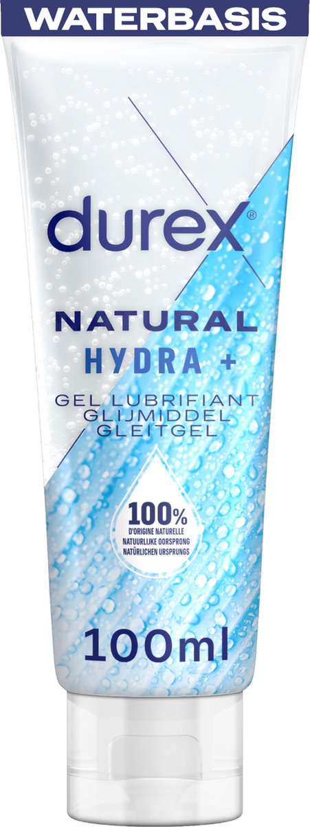 Goedkoopste Durex Glijmiddel Natural - Hydraterend - Waterbasis - 100 ml
