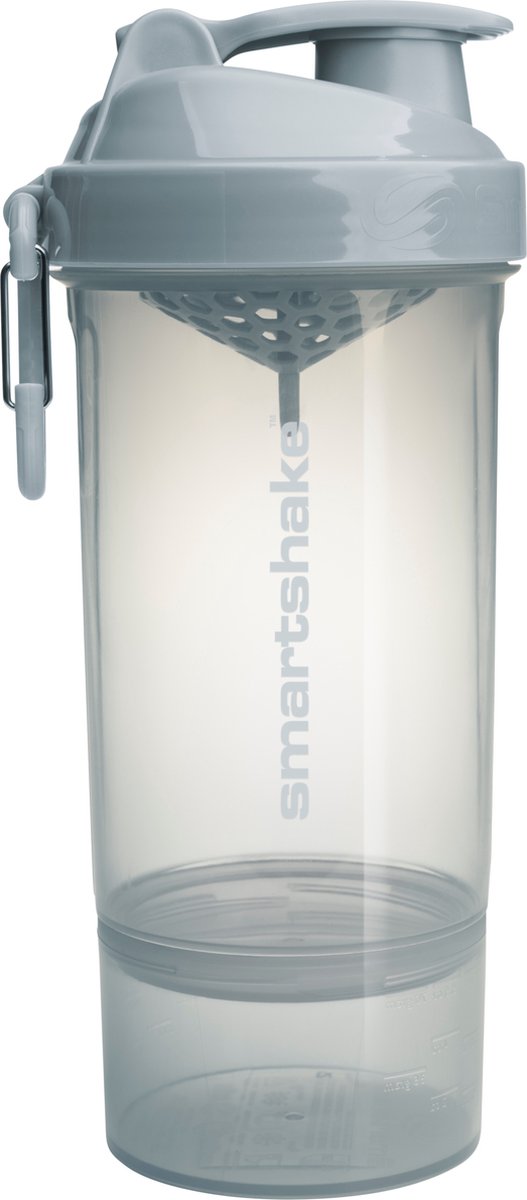 SmartShake Original2Go One - 800 ml - Blauw Grijs
