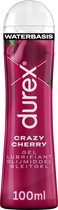 Durex Glijmiddel Crazy Cherry - Kers - Waterbasis - 100ML