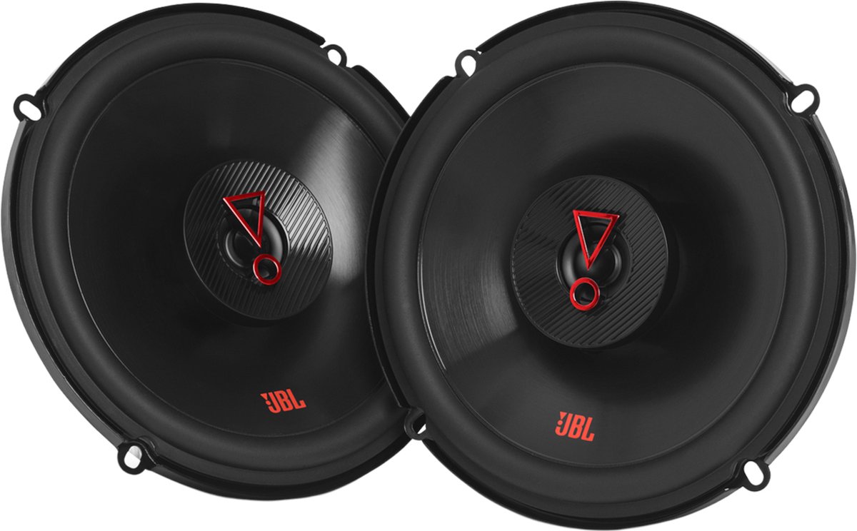 JBL Stage 3 627F - Autospeaker - 6.5” (16,5 cm) - 2-Weg Coaxiaal - Zwart - Krachtig Geluid Zonder Grill