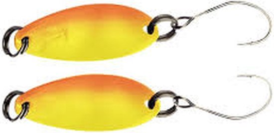 Trout Master Inch Spin Spoon 2,5g - Kleur : Melon van Trout Master — afbeelding 2