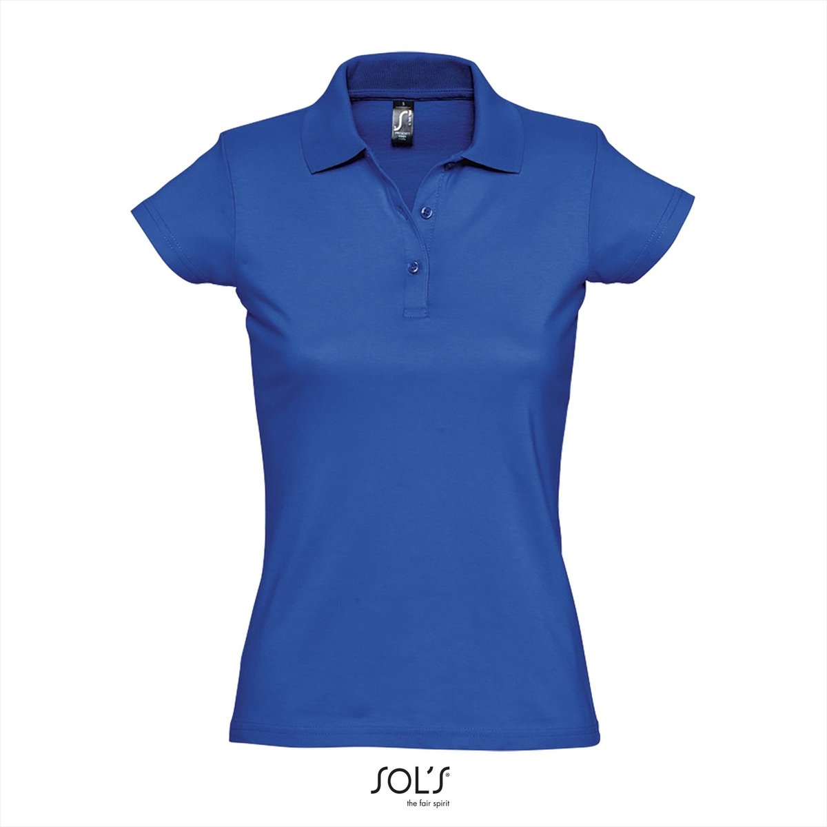 SOL'S Women´s Jersey Polo Shirt Prescott L534 - Royal Blue 241 - XXL