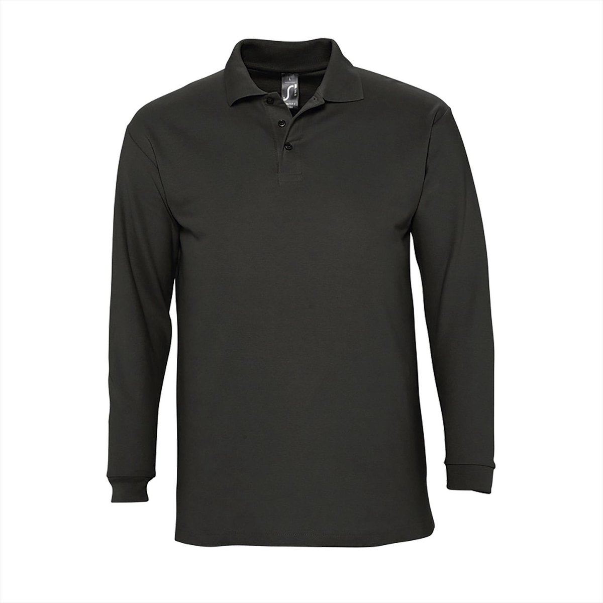 SOL'S Long Sleeve Polo Winter II L549 - Black - XXL