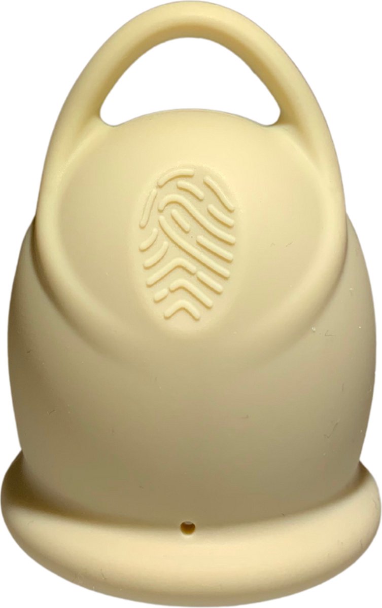Goedkoopste green-goose® Siliconen Menstruatie Cup - Crème - Veilig, comfortabel en milieuvriendelijk