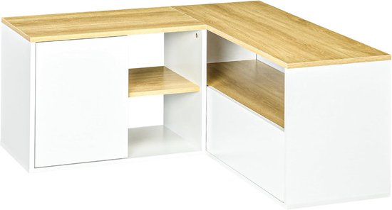 Relaxdays tv meubel met poten tot 50 inch kabeldoorvoer 115 cm