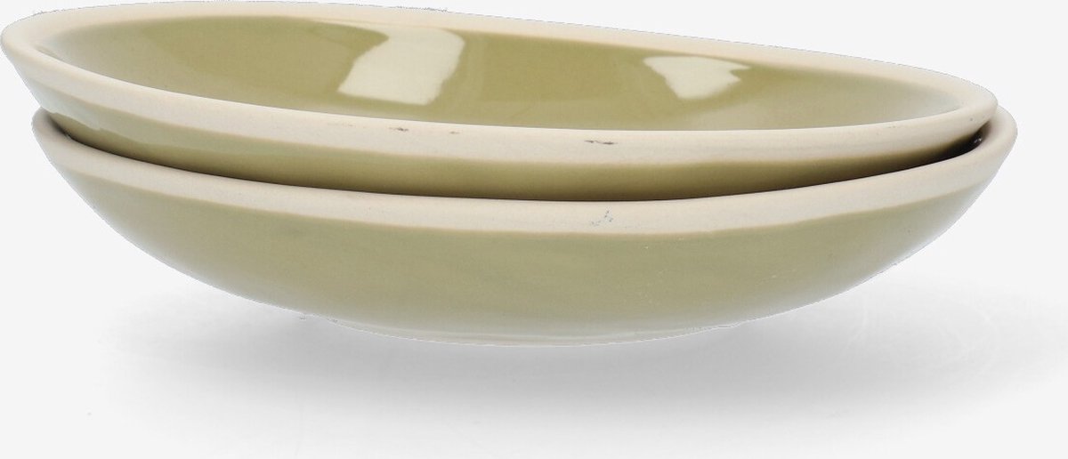 The Table | Atelier Tapas Schaaltjes - Set van 2 - Pear - lichtgroen Ø 14,5 cm