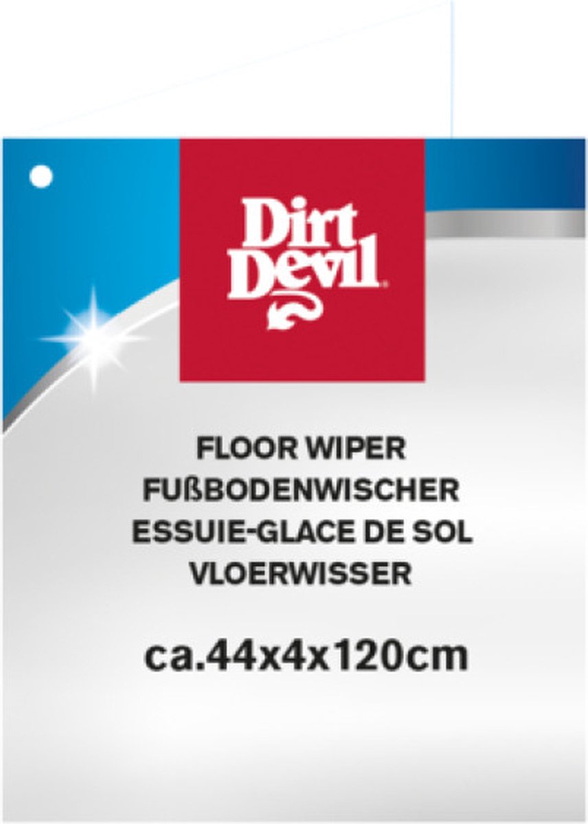 Dirt Devil Vloertrekker/douchetrekker - voor water - kunstof/rubber - 44 cm - waterbezem - voor tegels en vloeren