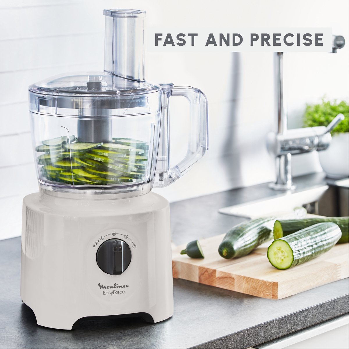 Moulinex Easy Force FP242B10 - Keukenmachine