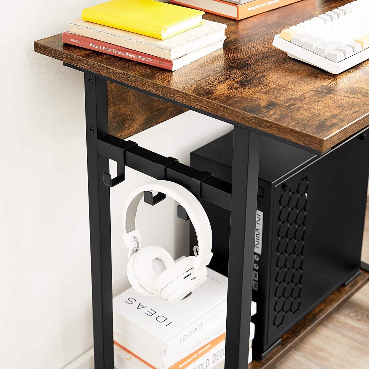 VASAGLE Kailyn Collection - Coiffeuse, Table de aquillage avec Tiroir