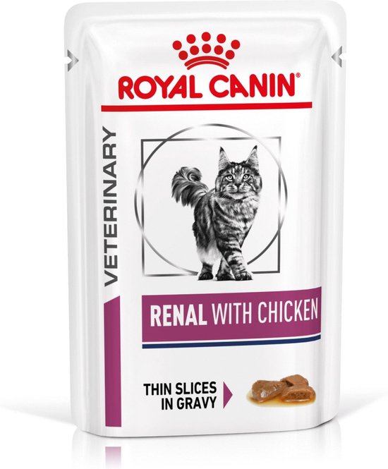 Royal Canin Renal Kip - Kattenvoer - 12 x 85 g