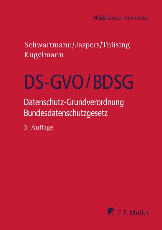 DS-GVO/BDSG - cover
