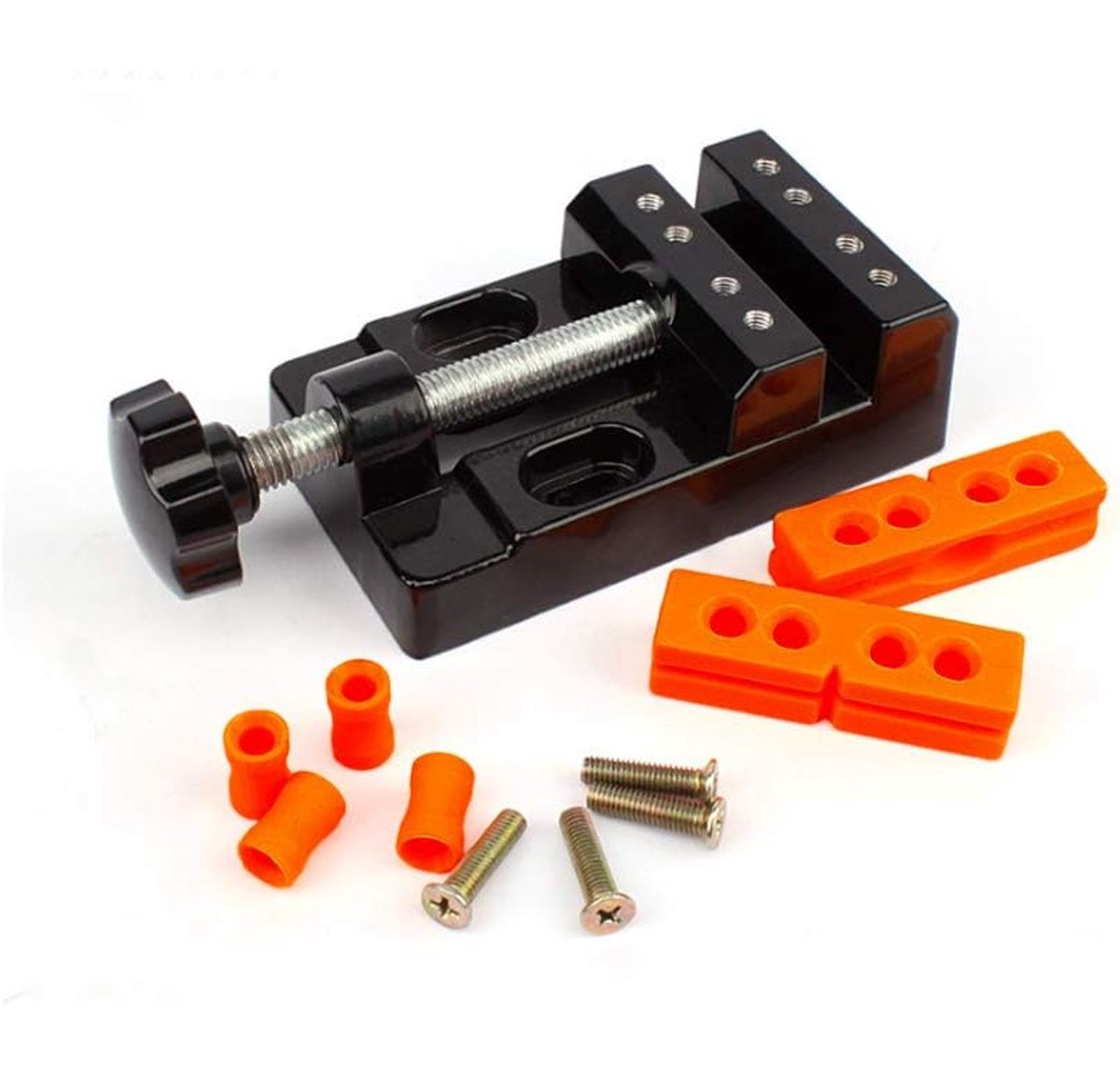 Ancllo Mini Platte Klem - Tafel Kaak Bankklem Voor Precisie DIY Sculptuur - Perfect Voor Horloge - En Sieradenreparatie