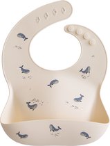 Mushie Slab Siliconen - Whales
