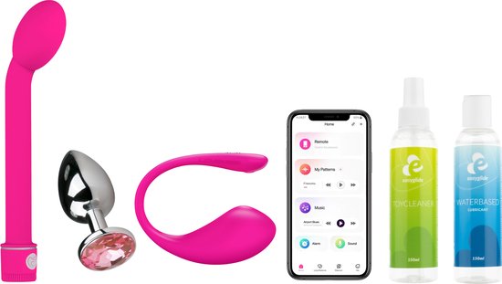 Lovense Lush 3 Voordeelpakket - Sex Toys, Vibrator, Butt Plug, Glijmiddel |  bol
