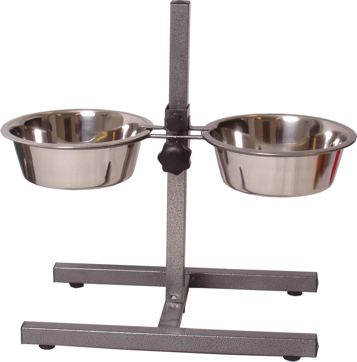 Bol.com H-Standaard Hamerslag Met Rvs Bakken 21 cm aanbieding