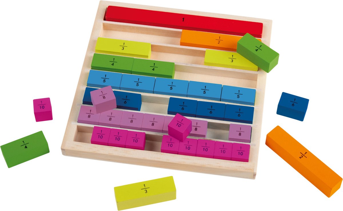 Playtive Breuken leren rekenen Educatief speelgoed Montessori speelgoed Houten speelgoed VI Online s