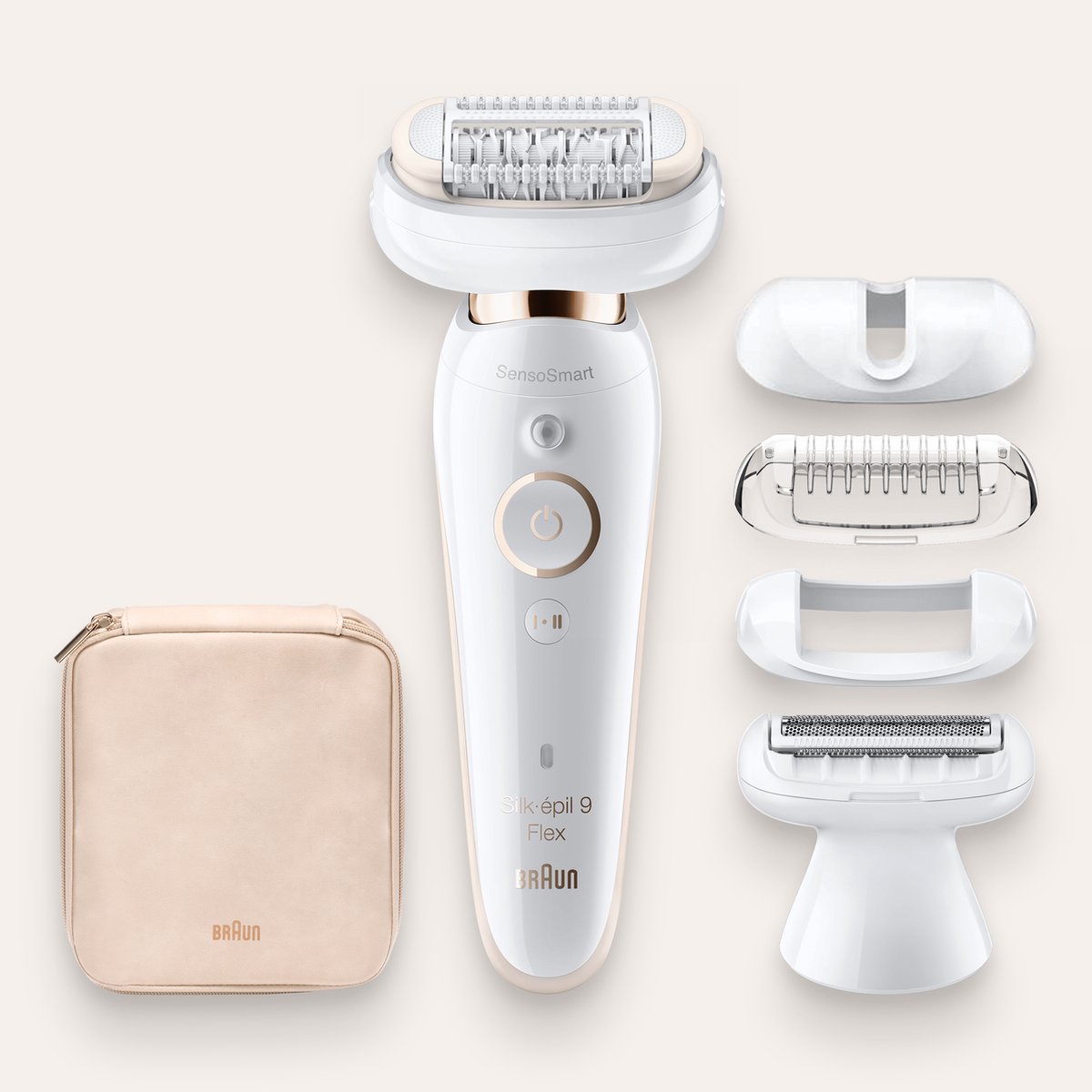 Braun Silk-épil 9 Flex, Epilator Voor Makkelijker Ontharen, 4 extra’s, etui, 9-006 Flex thumbnail 4