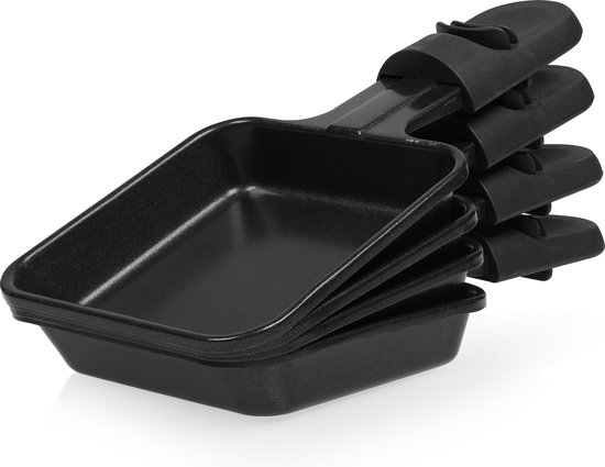 Tristar Gourmetset - RA-2745 - 600W - Bakplaat 4 personen - Steengrill, Incl 4 pannetjes - PFAS-Vrij — afbeelding 2