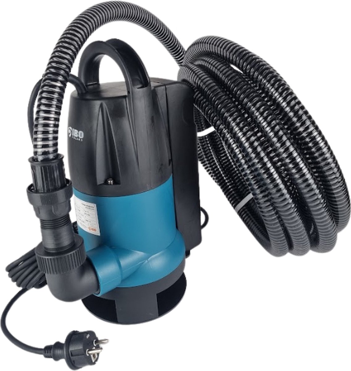 Deltaline Dompelpomp 7500 L/H + Slang 7 meter , IPK 400 met Buis Vlotter - startklaar pakket. 2 jaar garantie met terugstroombeveiliging.