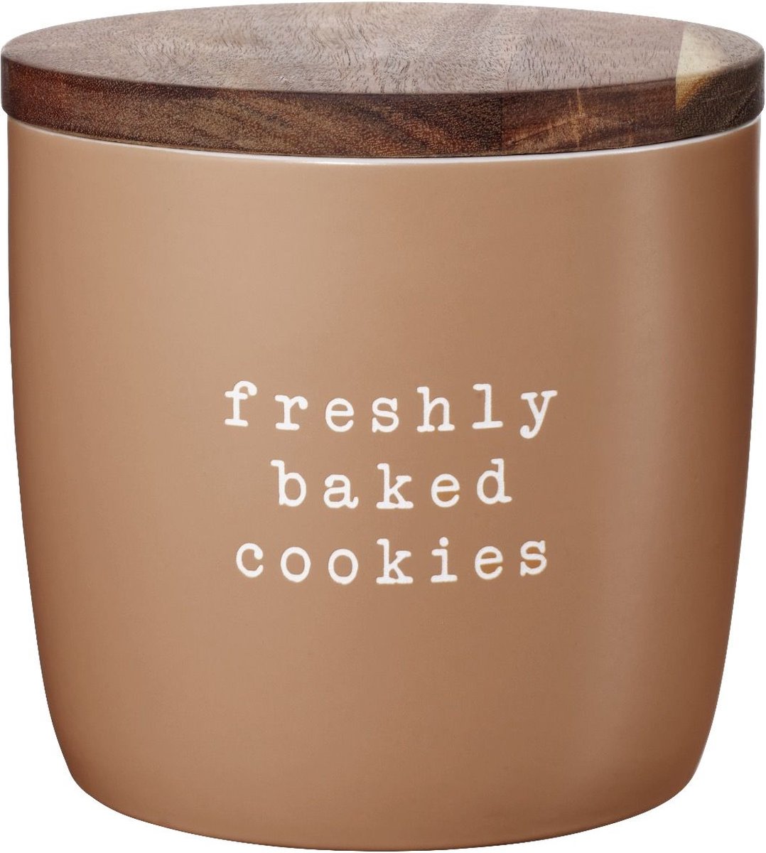 Asa Hey voorraaddoos met deksel D15cm H14.5cm 'freshly baked cookies'