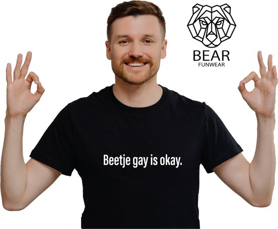 Un peu gay, c'est bien | Chemise amusante | T-shirt drôle | Taille S
