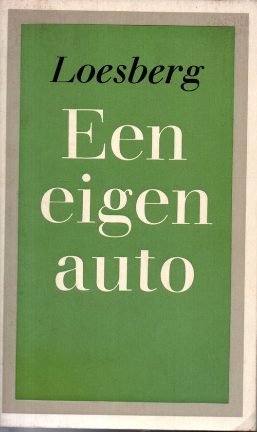 Omslag van Eigen auto