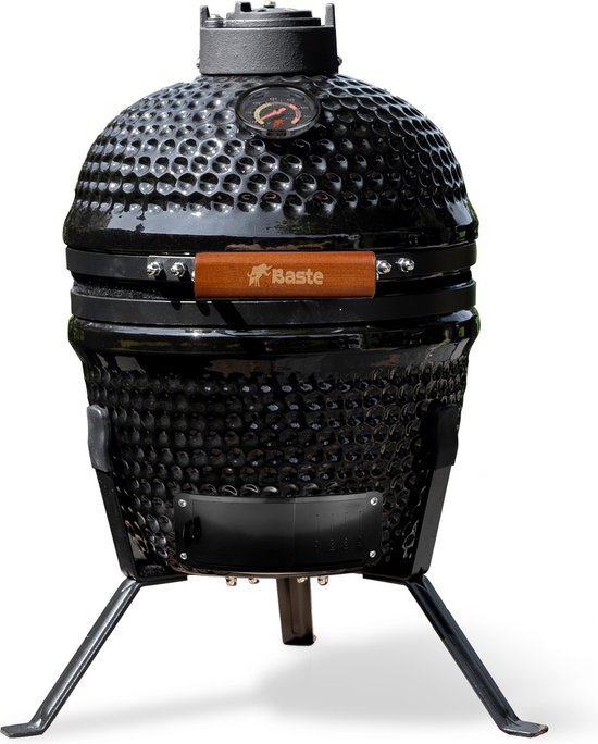 BASTE kamado bbq mini - 13 inch - Zwart