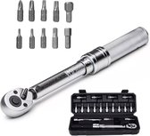 Momentsleutel 11 delige set – 2/24Nm - Fiets – Auto – Fietsgereedschap – Torque wrench