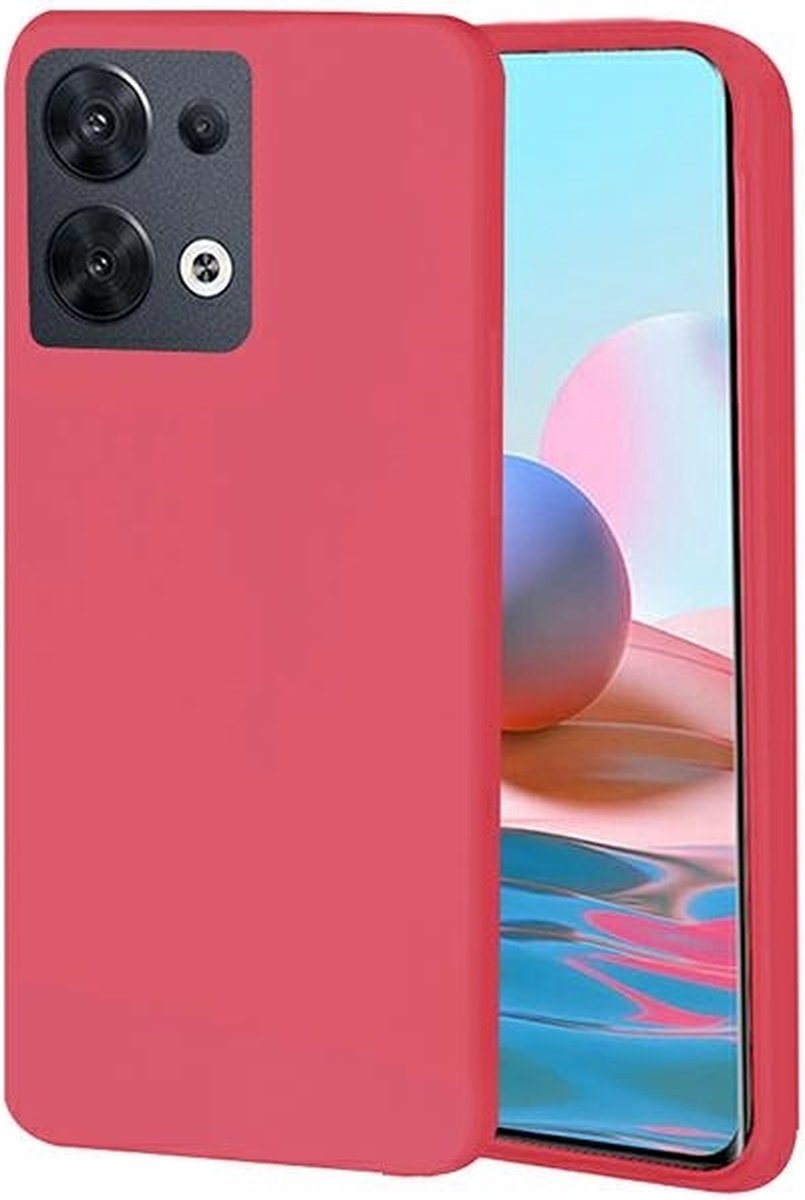 Beline Candy Case Oppo Reno 8 roze/roze