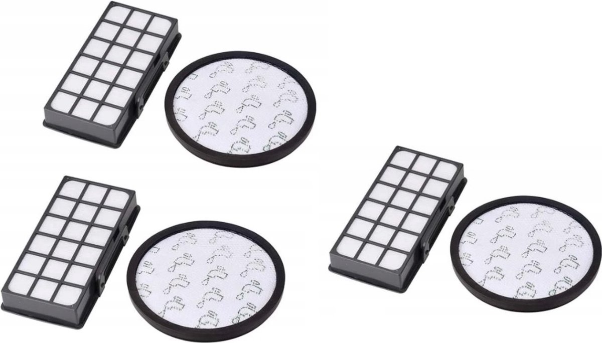 3 x SET FILTERS vervanging VOOR ROWENTA TEFAL STOFZUIGER - VERVANGINGSFILTER ZR006001. ROWENTA: RO692 RO693 RO694 RO695 RO696 RO697 RO698 RO699 RO721 RO722 RO723 RO724 RO725 RO726 RO727 RO728 TEFAL: TW695 TW698 TW699 TW723 TW724 TW726