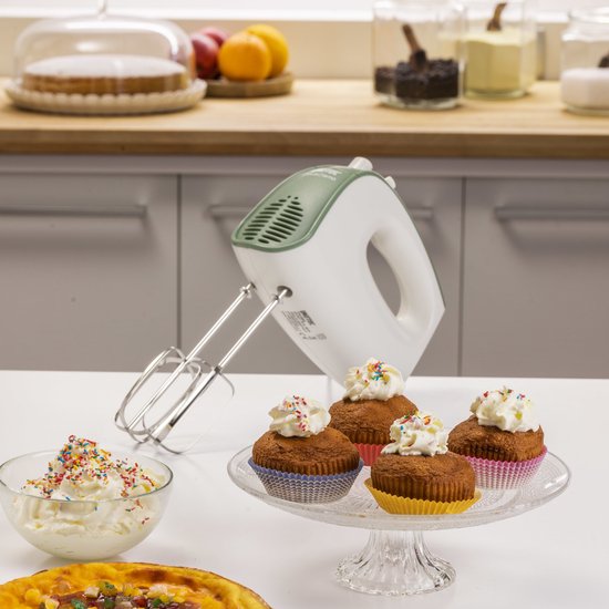 Imetec Crea&Crema Handmixer 500 W Groen, Wit van Imetec — afbeelding 2