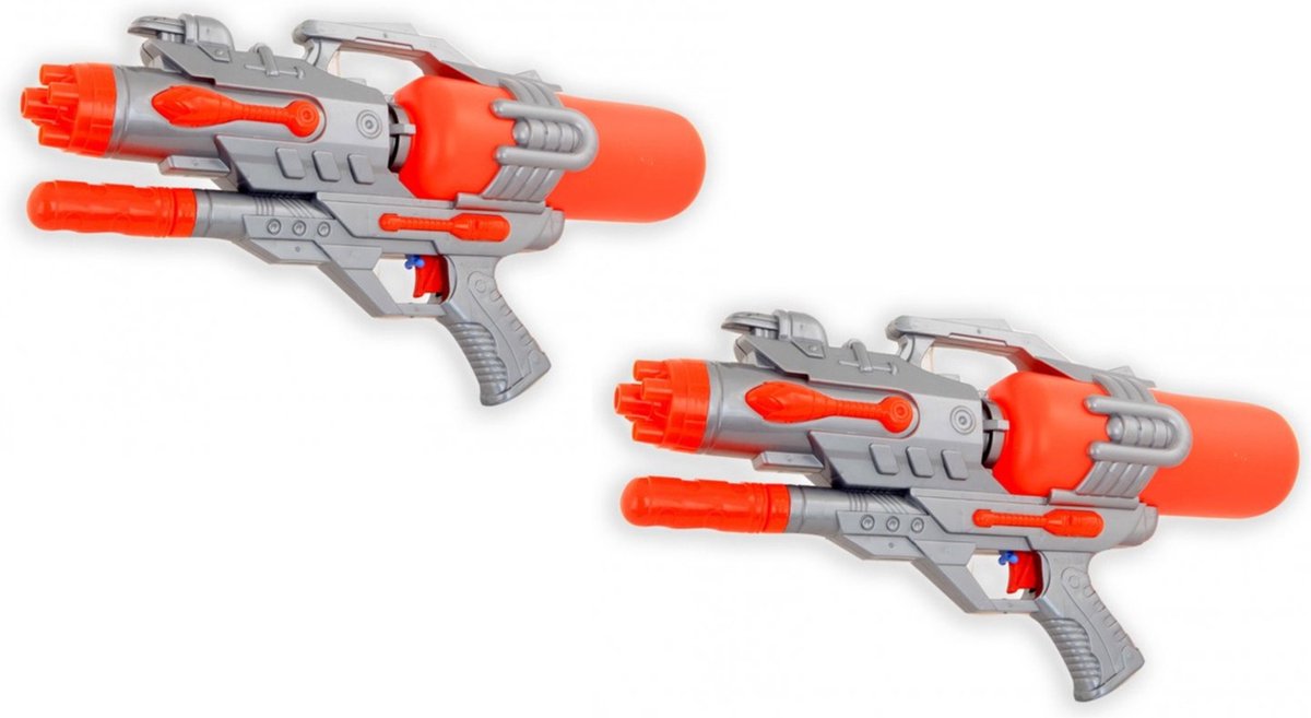 Waterpistool/waterpistolen grijs 46 cm