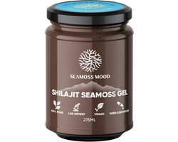 Shilajit Seamoss Gel – Superfood - 100% Puur & Getest - Shilajit Resin - Sea Moss voor Immuunondersteuning en Energie – 100% Getest - Veganistisch - Testosterone booster - Glutenvrij