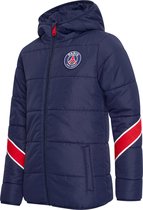 PSG Winterjas voor Kinderen - Maat 116 t/m 164 - Blauw - Paris Saint-Germain Jas voor Kids - Officieel PSG Product
