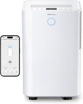 Pro Breeze OmniDry 20L/dag Compressor Luchtontvochtiger met Smart App - Wasdroogfunctie - 5.5L Tank Verwijderd Schimmel Vocht - WiFi Dehumidifier voor Thuis en Kelder
