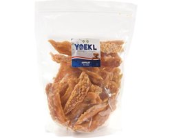 YOEKL Kipfilet - 900 Gram - Hondensnacks - Hondensnoepjes - Hondensnacks Gedroogd